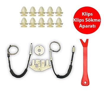 Cam Kriko Tamir Seti  Sol n Peugeot 406 1995-2004 9633879080