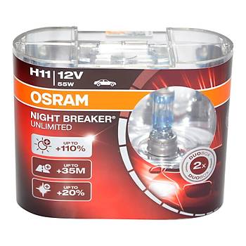 Far Ampul Seti H11 12V%110 Fazla Ik Osram 64211 NBU
