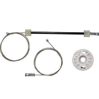 BMW E60 5 serisi 2003-2010 E60 M5 2005-2010 E61 2004-2014 51357184745 Sol Arka Cam Tamir  Klips + Aparatl