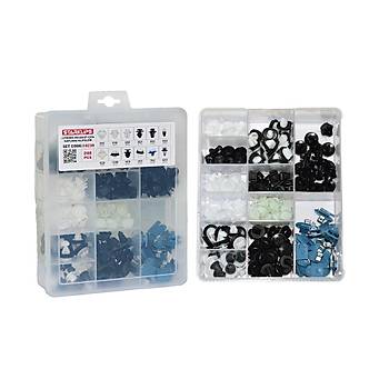 Set Citroen, Peugeot ��ta Kaplama Klipsleri (200Adet)