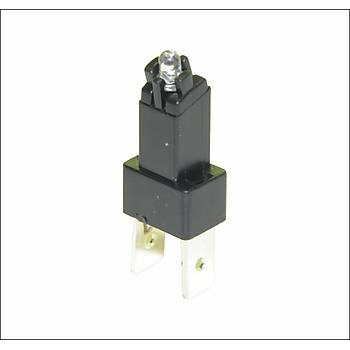 Gsterge Ampulu Mavi Led 12V 30Ma MF02 T3 2 Adet