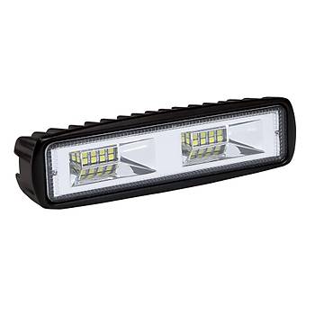 Gndz Far Led 12/24V 16W Alttan Balant Wolfram 2 Adet