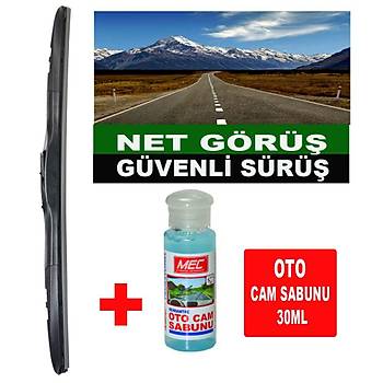 Silecek Sprgesi Hybrid Universal 700Mm + Oto Cam Sabunu