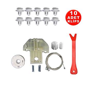 Oto Cam Kriko Tamir Seti Sol Arka Ford Focus 1 1998-2005 XS41A27001 (10Klips)