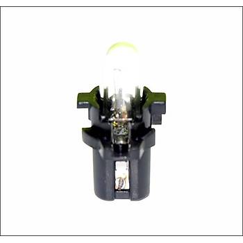 G�sterge Ampulu Siyah 12V 1,2W MF6 T5 Wolfram  5 Adet
