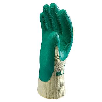 Showa - 310 Green Koruyucu Eldiven Polyester / Pamuk Astar Avu i Lateks Kapl
