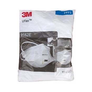 3M 9162E Ventilli Toz Maskesi FFP2 ( N95 ) VFLEX