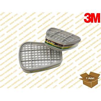3M ABEK1 Gaz ve Buhar Filtresi 6059