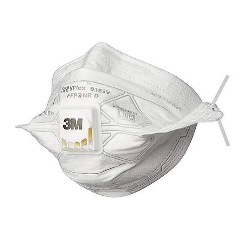 3M 9162E Ventilli Toz Maskesi FFP2 ( N95 ) VFLEX