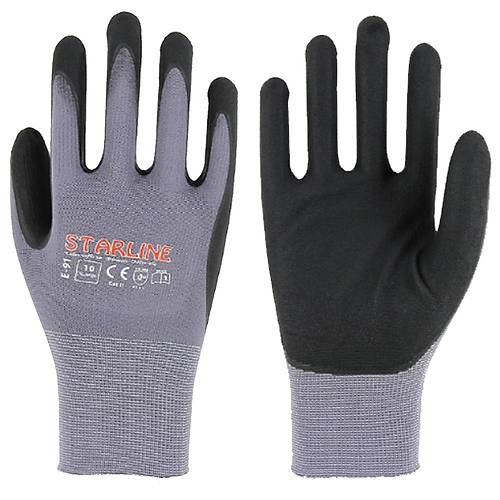 Starline E-91 Mikro K�p�k Nitril Kapl� Hassas Montaj �� Eldiveni