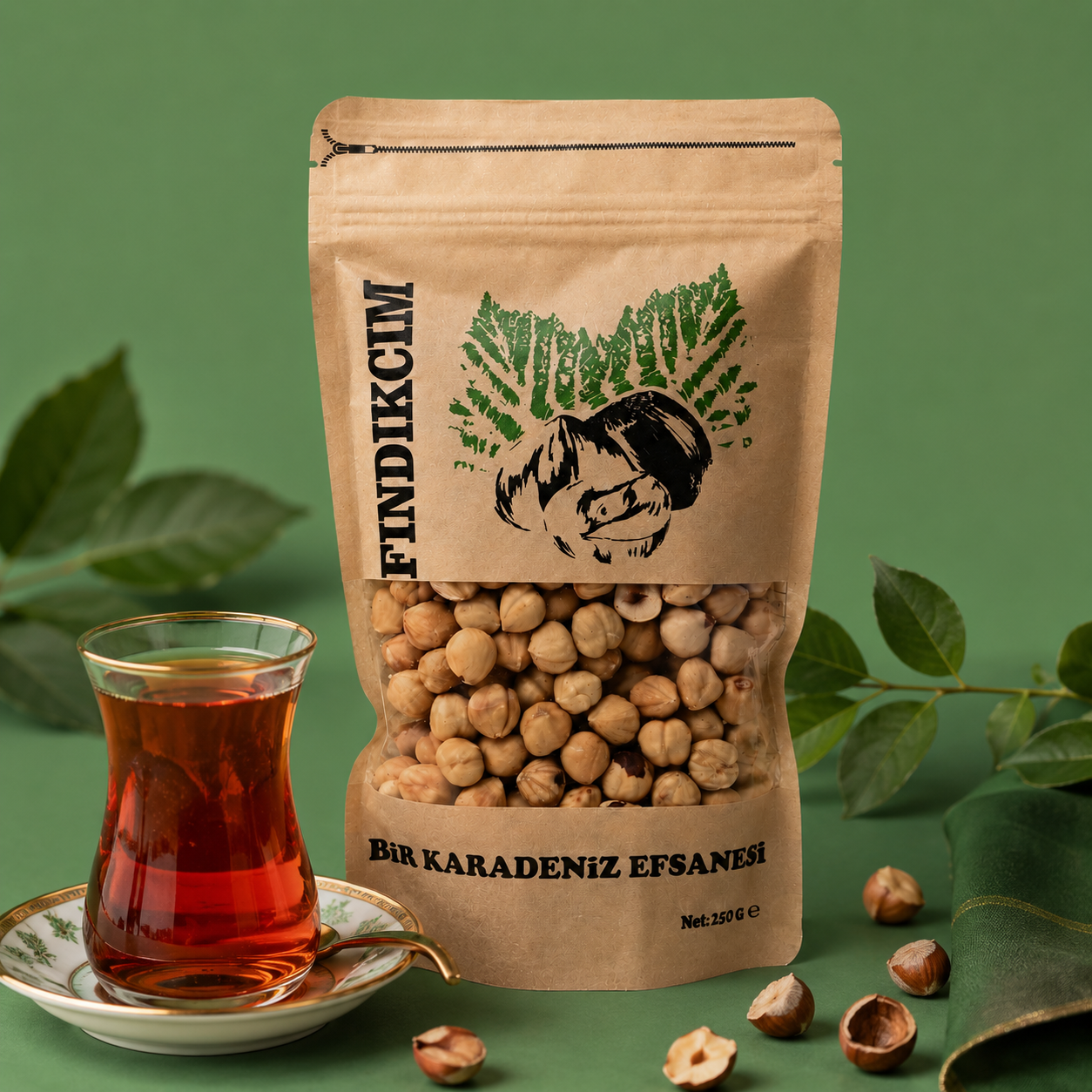 Çifte Kavrulmuş Fındık 250 Gr.