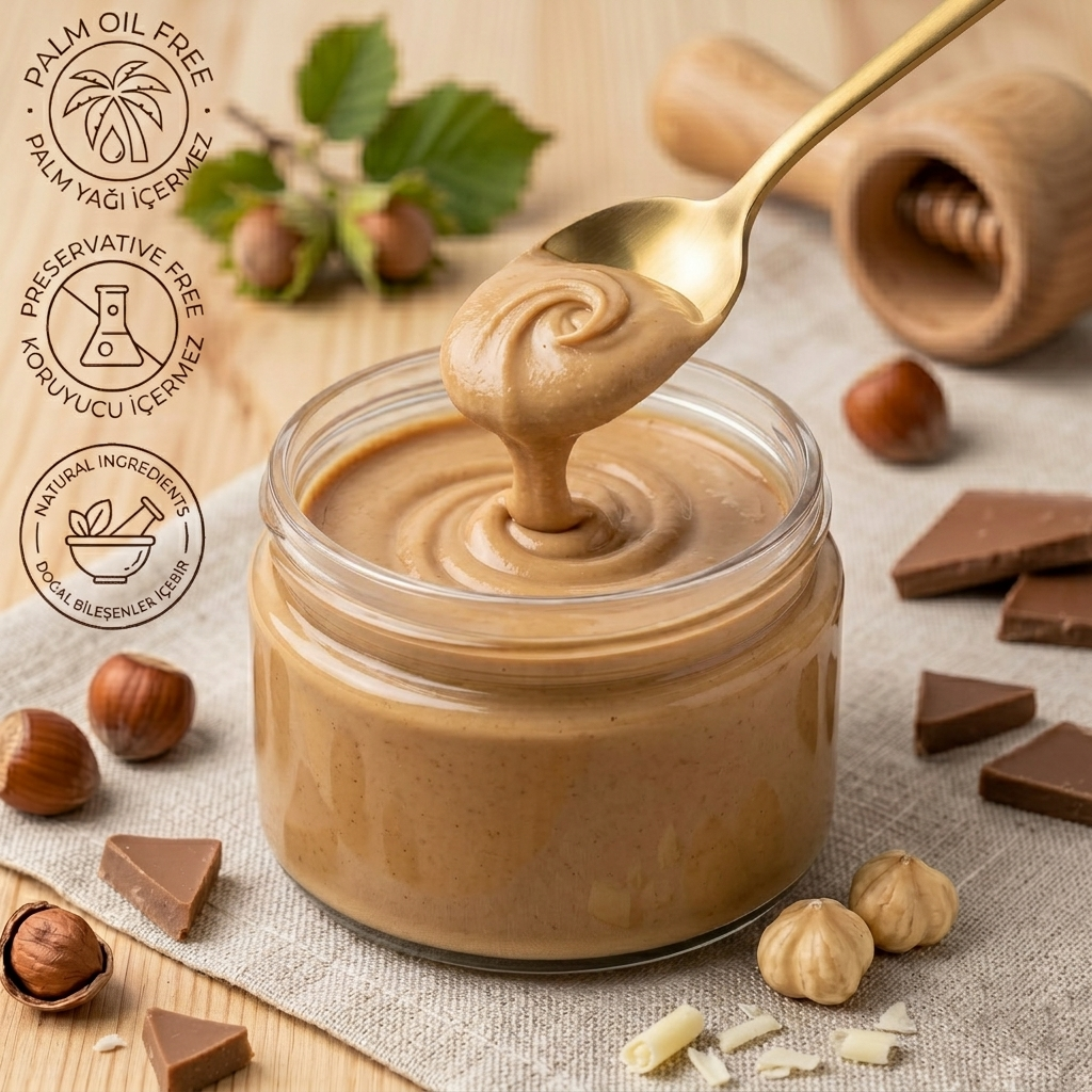 KORUYUCU İÇERMEZ. Sütlü Fındık Ezmesi 350 Gr.