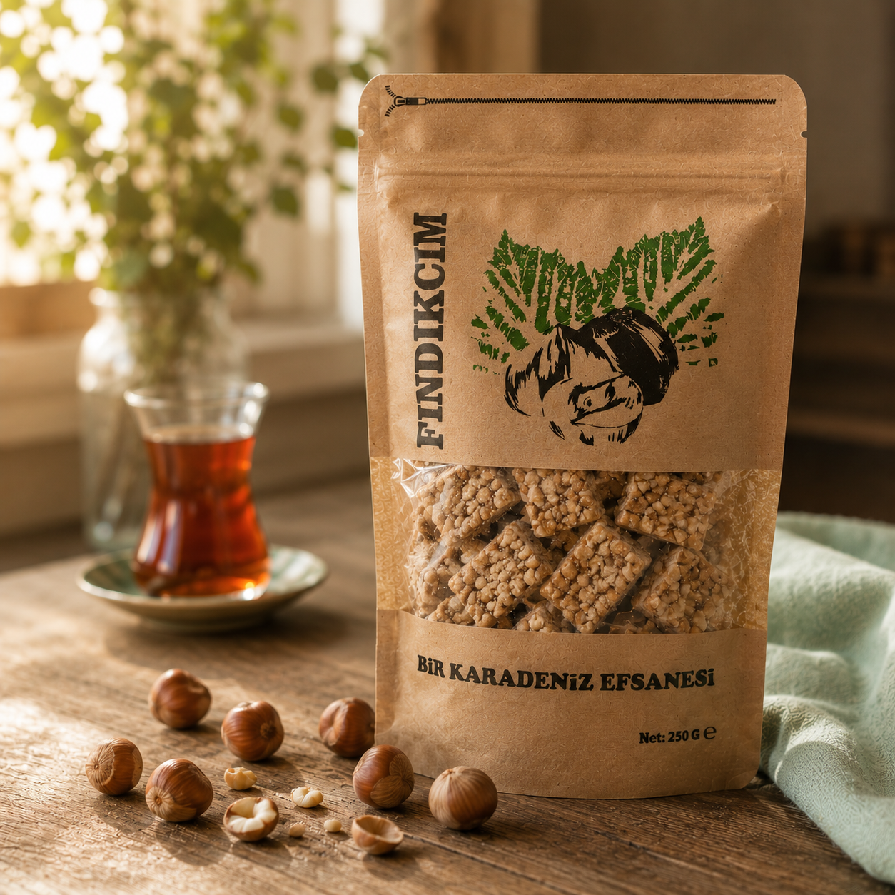 Fındık ® Krokan Bar 250 Gr.