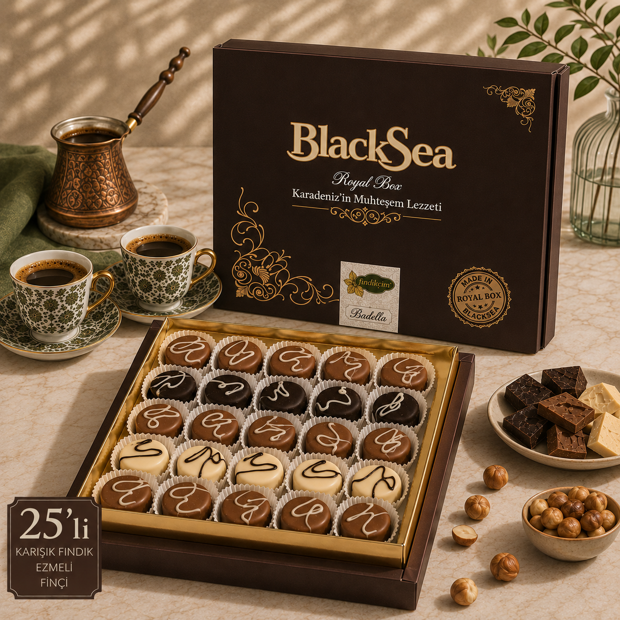 Badella - Fındık Ezmeli Çikolata 350 Gr.