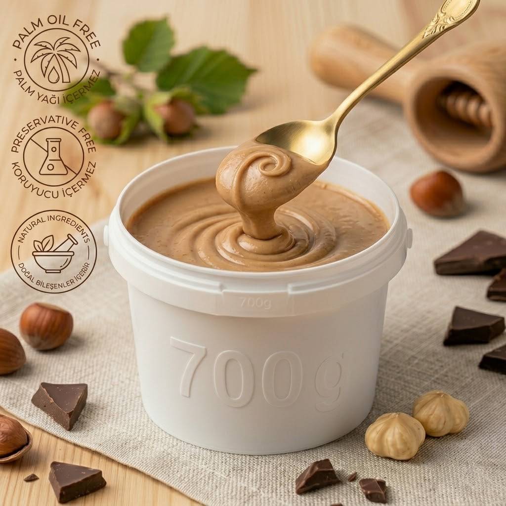 KORUYUCU İÇERMEZ. Sütlü Fındık Ezmesi 700 Gr.