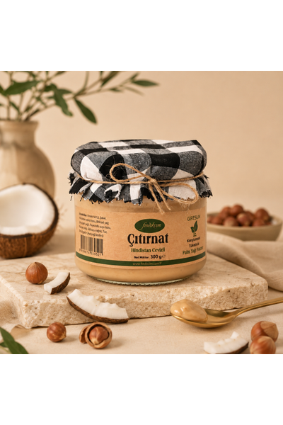 �ITIRNAT - Hindistan Cevizli S�tl� F�nd�k Ezmesi 300 Gr.