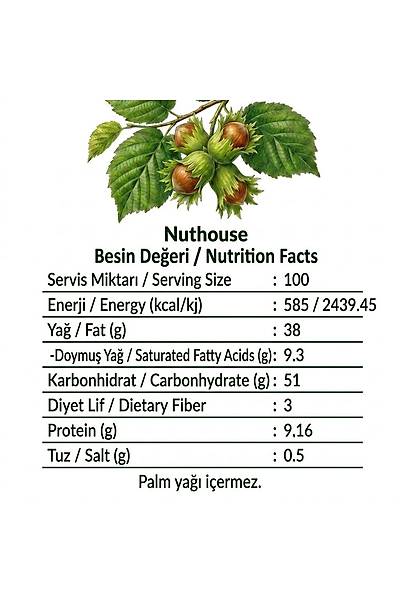 NUT HOUSE - 300 Gr.