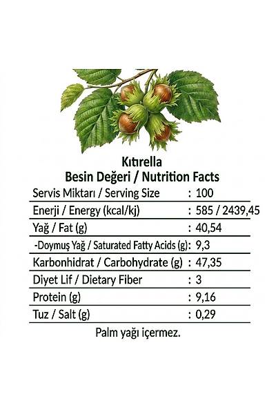 KITIRELLA - Bol F�nd�kl�, Bol �ikolatal� 300 Gr.