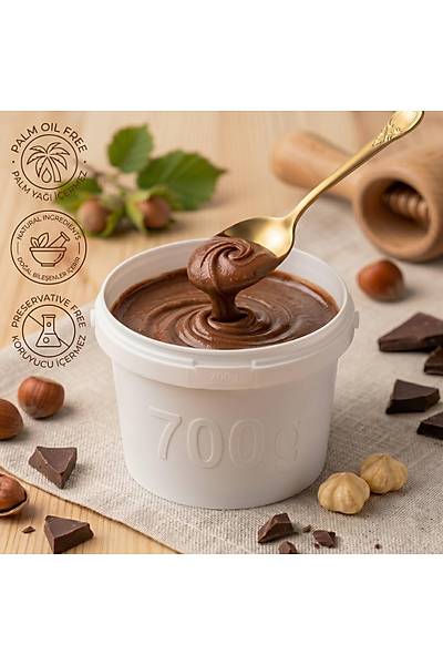 KORUYUCU ��ERMEZ. Kakaolu F�nd�k Ezmesi 700 Gr.