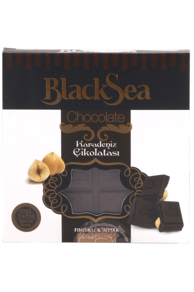 Black Sea Chocolate ® Fýndýklý Bitter Çikolata 65 Gr.