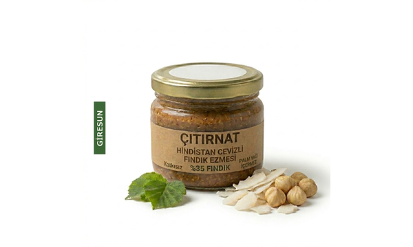 �ITIRNAT - Hindistan Cevizli S�tl� F�nd�k Ezmesi 300 Gr.