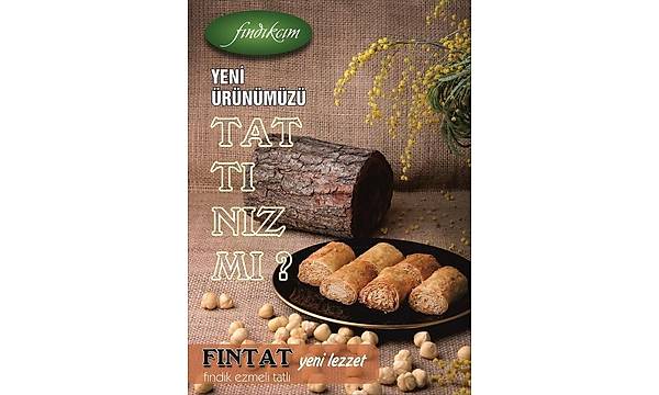FINTAT - Fndk Ezmeli erbetsiz Kuru Baklava.