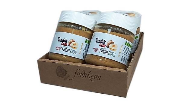 Fndk Ezmesi, ekerli, KATKISIZ  180 Gr. 4'l Paket