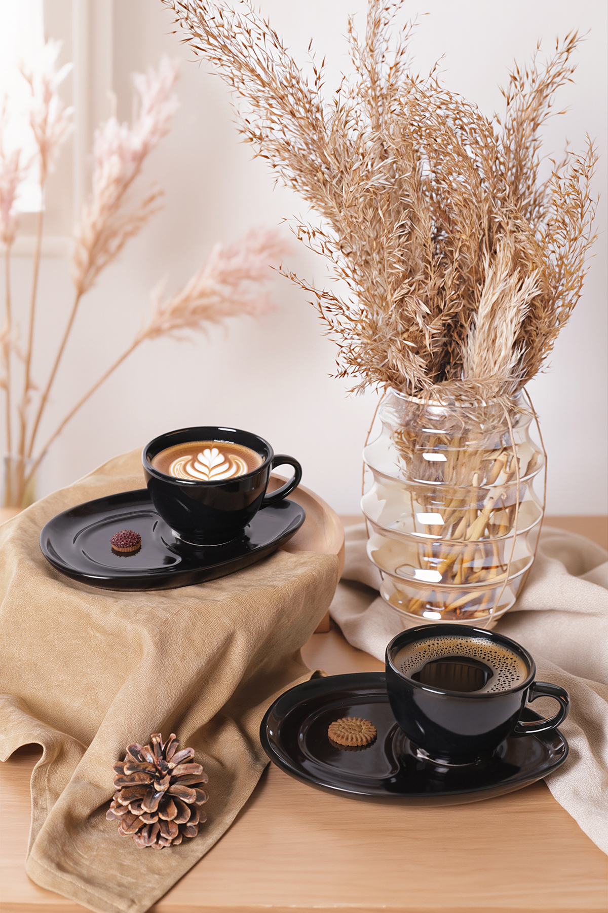 black-drop-coffee-serving-set-4-pieces-2-pers