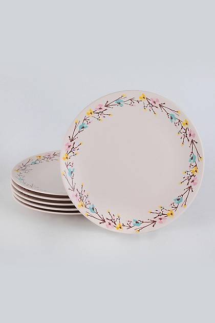 Keraart Tomurcuk Servis Taba 25 Cm 6 Adet