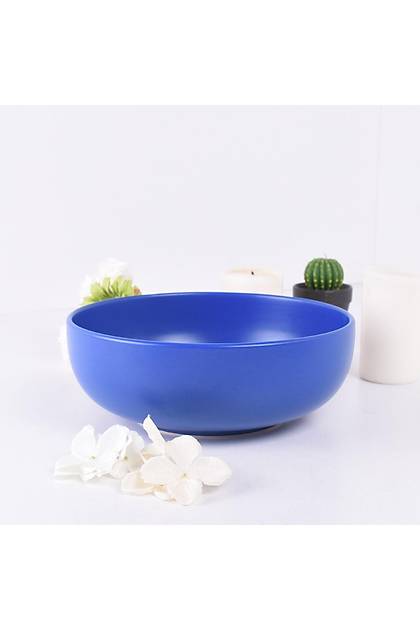 Mat Efe Mavi Kera Salata Kasesi 23 Cm
