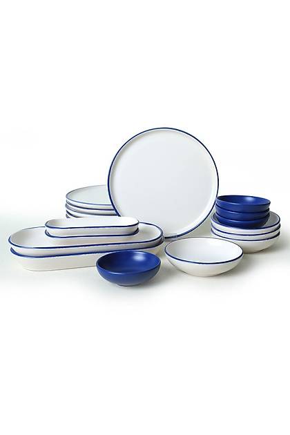 Line Blue Kahvalt Takm 18 Para 6 Kiilik 20004