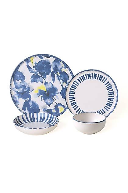 Keraart Azure Yemek Takm 24 Para 6 Kiilik 21423-24-25