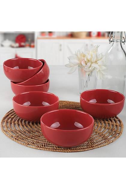 Carmen Krmz Bulut orba Kasesi 12 Cm 6 Adet