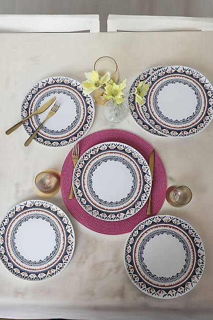 Keraart Ethnic Nordic Servis Taba 28 Cm 6 Adet 21618