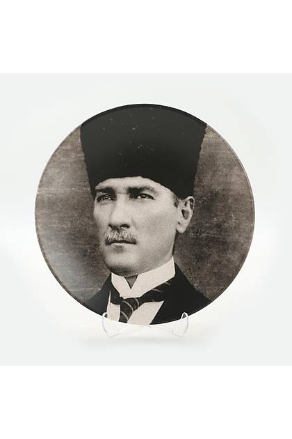 Atatrk Portre Hediyelik/Dekoratif Tabak - 18239