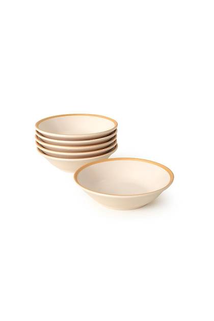 Mat Krem Gold File Hitit Yemek Taba 18 Cm 6 Adet - 950