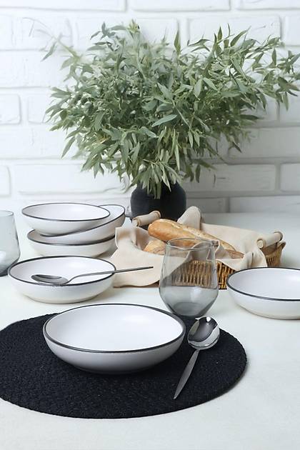 Simply Nordic Yemek Taba 18 Cm 6 Adet 19985