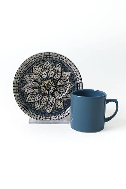 Keraart Mosaic Marvels Kahve Takm 12 Para 6 Kiilik 21619