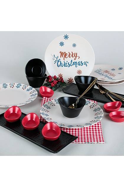 Merry Christmas Kahvalt Takm 20 Para 6 Kiilik