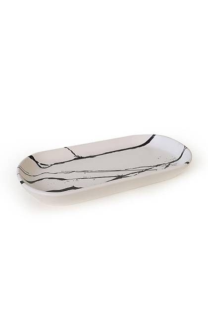 Keraart Mermer Noyan Kayk Tabak 28 Cm 2 Adet 17950-51