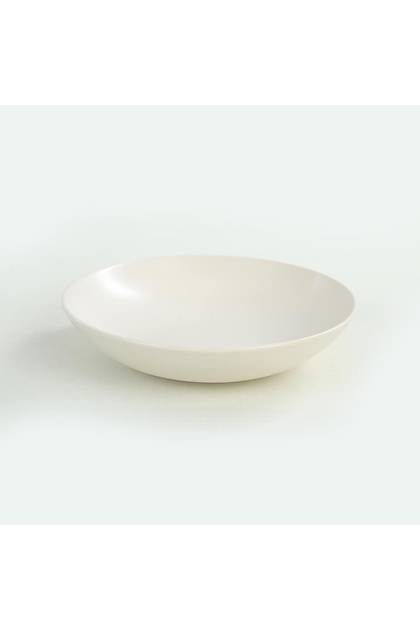 Mat Krk Beyaz Delta Yemek Taba 21 Cm 6 Adet