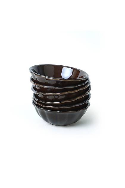 Luster Kahverengi Sirius Kase 14 Cm 6 Adet Q22