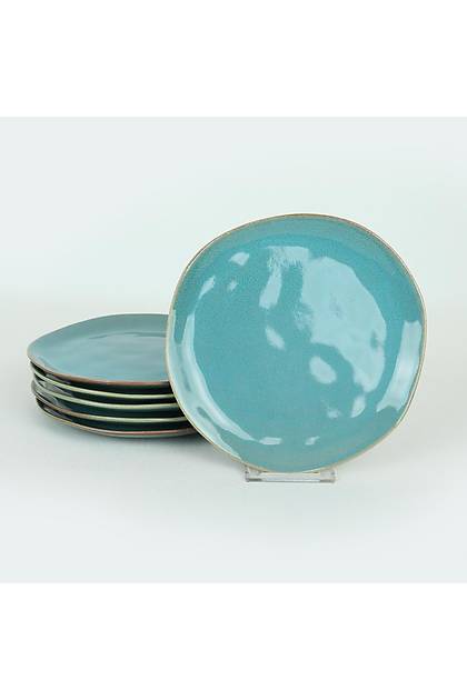 Teal Organik Pasta Taba 20 Cm 6 Adet - Q06