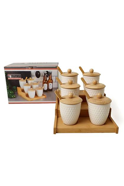 Bambu Standl 6 Para Baharat Seti Tutku 1422