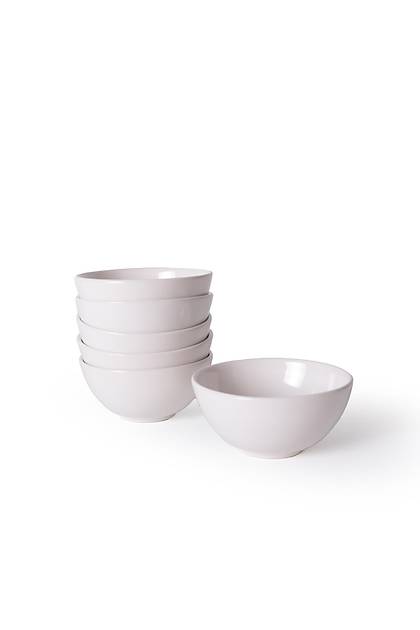 Beyaz Kera Kase 12 Cm 6 Adet 006