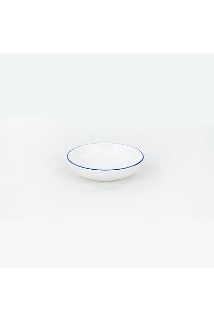 Blue Line Mat Beyaz Halka erezlik/Sosluk 13 Cm 6 Adet