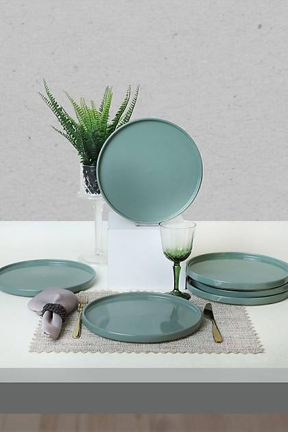 Yeil Stackable Servis Taba 27 Cm 6 Adet 326