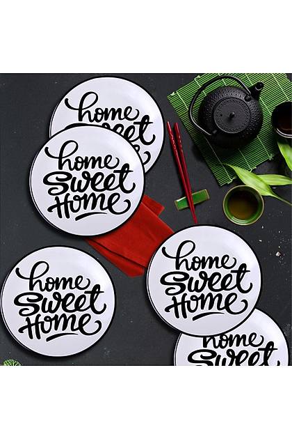 Home Sweet Home Servis Taba 25 cm 6 Adet