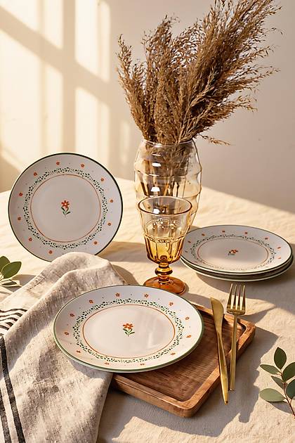 Bloom Pasta Taba�� 20 Cm 4 Adet 23972