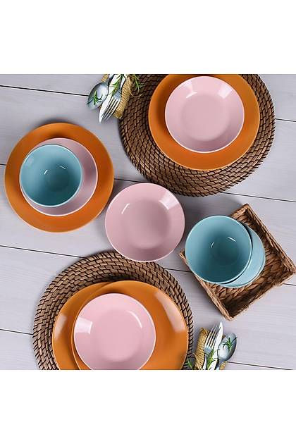 Eco Mix Yemek Takm 12 Para 4 Kiilik